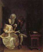 Gerard Ter Borch The Galass of Lemonade Germany oil painting reproduction